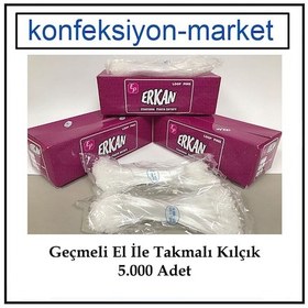 Resim Elle Geçmeli Plastik Şeffaf Kılçık-El ile Takmalı Kılçık 9 