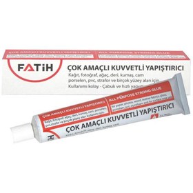Resim Sıvı Yapıştırıcı 90 Gr Tüp Fatih Çok Amaçlı Kuvvetli Yapıştırıcı 1 Adet 