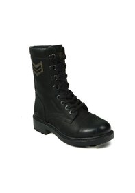 Resim Hammer Jack Hakiki Deri Siyah Yıkama Nubuk Kadın Bot 102 18354-G 