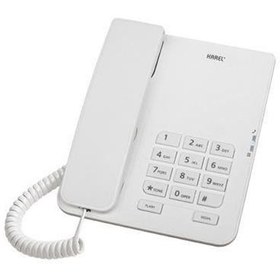 Resim Karel Tm140 Beyaz Analog Masa Üstü Kablolu Telefon 