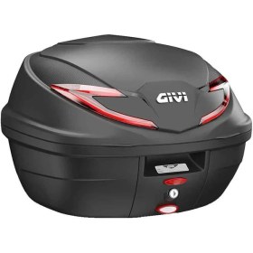 Resim Givi B360N Siyah Arka Çanta 36 Litre Kapasite Çizilmeye Dayanıklı Yüzey ile Motosiklet İçin 