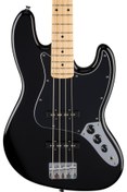 Resim FENDER Standard Jazz Bass Akçağaç Klavye Black Bas Gitar 