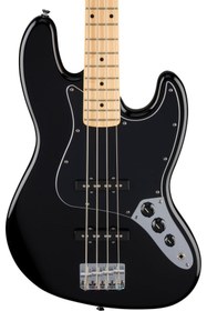 Resim FENDER Standard Jazz Bass Akçağaç Klavye Black Bas Gitar 