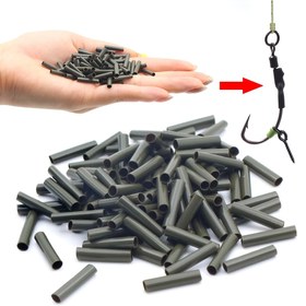 Resim Avrupa Karp Balıkçılığı Yöntemi, Langoste Kamalı için Anti-Karışım Isı Şekillendirme Borusu - Yeşil PE, Hattı Karıştırmayı Önler, Karp Balıkçılığı Aksesuarları için İdeal 