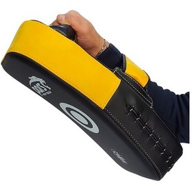 Resim Pars Moon Eğri Darbe Yastığı Sarı-Siyah Tek PRS-1950-T Sarı - Siyah 