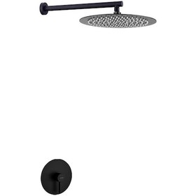 Resim Fause Fau101-B Ankastre Adonis Duş Seti Siyah 