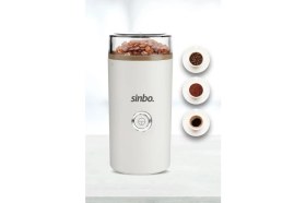 Resim Sinbo Kahve ve Baharat Öğütücü - 70 gr Kapasite, Paslanmaz Çelik Bıçaklı SCM-2980 