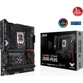 Resim Asus Tuf Gaming Z690-PLUS 4xddr4 Hdmı/dp 4x2 1xglan 1700P Anakart 