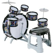 Resim Rkd-08bk 2-5 Yaş Çocuklar İçin Oyuncak Bateri Seti Eğitici Müzik 