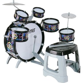 Resim Rkd-08bk 2-5 Yaş Çocuklar İçin Oyuncak Bateri Seti Eğitici Müzik 