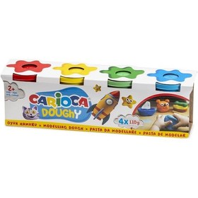 Resim Carioca Oyun Hamuru 4 Renk X 110 Gr. Karışık 