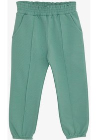 Resim Breeze Kız Çocuk Eşofman Altı Beli Lastikli Cepli 1-4 Yaş, Mint Yeşili-mint Yeşili Mint Yeşili 