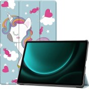 Resim Seniee Samsung Galaxy Tab S9 Fe Plus Için Darbeye Dayanıklı Tablet Kılıfı (Yurt Dışından) 