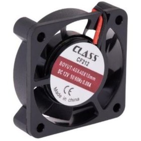 Resim 40X40X10 Dc 12V Aksiyel Fan 