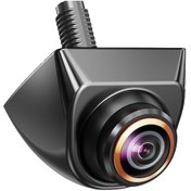 Resim Araba Geri Vites/ön Görüş Kamerası 170 Geniş Açı Balık Gözü 1080p Gece Görüşü Arka Görüş Kamerası 360 Ayarlanabilir Açı Ip68 Su Geçirmez/g 