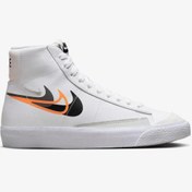 Resim Nike Blazer Mid Next Nature Kadın Beyaz Spor Ayakkabı 