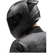 Resim Ls2 Rapid Takaroa Siyah Vizör Ve Race Siperlikli Kask Mat Siyah 