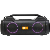 Resim Lecoo DS153 Boombox RGB Siyah Taşınabilir Bluetooth Hoparlör Lecoo