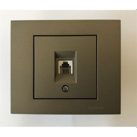 Resim Ovivo Grano Antrasit Data Prizi Çerçeveli 