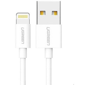 Resim Ugreen MFİ Lightning 200 CM Beyaz Şarj Kablosu 