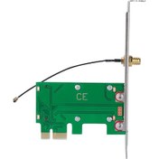 Resim Kosona Mini Pcı-e'den Pcı-e'ye Dönüştürücü Kartı - 12.2cm Tam Yükseklik Paneli, Anten Tesisatı, 3.3v/5v Desteği, Çoklu İşletim Sistemi Desteği 