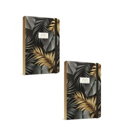 Resim 2021 Eski Ajanda 2li 13x21 Günlük Krem Ajanda 139-fok Karışık 