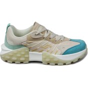 Resim Jump 29092 Bej - Mint Yeşili Kadın Sneaker Günlük Spor Ayakkabı 
