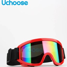 Resim Xifu Shop C No.18 Tarzı Motosiklet Koruyucu Gözlükler Açık Hava Sporları Rüzgar Geçirmez Toz Geçirmez Gözlük Kayak Snowboard Gözlükleri Motokros Ayaklanma Kontrolü (Yurt Dışından) 