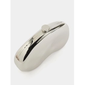 Resim Parfois Kadın Metalik Party Clutch Çanta 