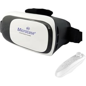Resim Microcase Vr 3D Sanal Gerçeklik Gözlüğü + Vr Kumanda-AL4755 