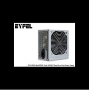 Resim Eyfel Efs-2500, 250w Peak, 12cm Fan, Atx, Power Supply (psu) 