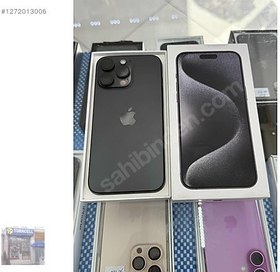 Resim Apple iPhone 15 Pro Max İkinci El YD | 256 GB | Siyah 