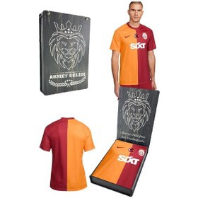 Resim Galatasaray 23-24 Parçalı Forma Kişiye Özel Ahşap Kutulu 001 