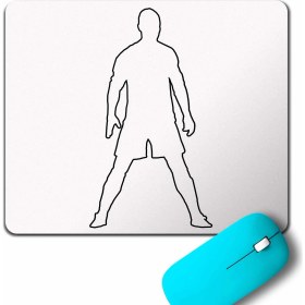 Resim Kendim Seçtim Cristiano Ronaldo Cr7 Juventus Altin Top Ballon D'Or Mouse Pad 