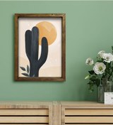 Resim Bk Gift Otel Odası Konseptli Doğal Masif Ahşap Çerçeveli Tablo 30 (551120264) 