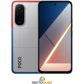 Resim Xiaomi Poco M7 YD | 256 GB 8 GB Gümüş 