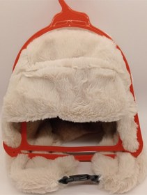 Resim Kadın Kışlık Peluş Kalpak Şapka Bej 