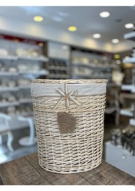 Resim Perotti Çamaşır Sepeti Salice Orta Açık Kahverengi 