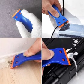 Resim Najmaddin Weko WK-28528 Çok Amaçlı Plastik Kazıyıcı ve 10'lu Yedek Bıçak Seti 