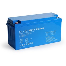 Resim Blue Battery 12 Volt 150 Ah Bakımsız Kuru Akü , Ups Aküsü 