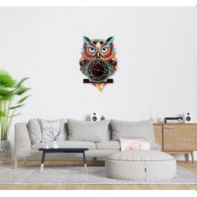 Resim Artas Baykuş Sarkaçlı Duvar Saati 