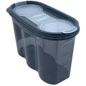 Resim CONAHOME BUFFER® 2 Kapaklı Ölçekli Erzak Saklama Kabı - 1,2 Litre - SA930 