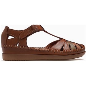 Resim Venüs Kadın Deri Gizli Dolgu Topuklu Sandalet 26y 25033540y Taba 