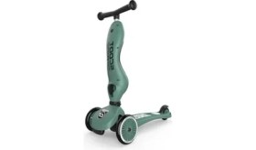 Resim Hakay Oturaklı Çocuk Scooter - Yeşil Renkli ve Dayanıklı Tasarım 