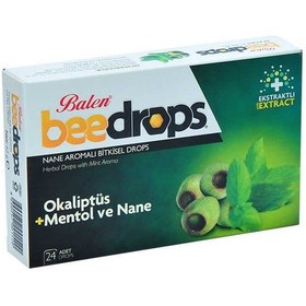 Resim Balen Beedrops Nane Aromalı Bitkisel Drops 24'lü 