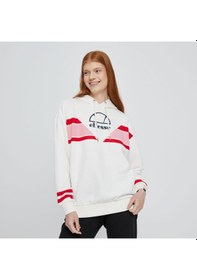 Resim Ellesse Hoodie Kadın Sweat Ef067-ecr 