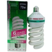 Resim Go İthalat 70W E27 KIVRIK EKONOMİK TASARRUFLU AMPUL 6500K - 0.26A - 8000h (5224) 