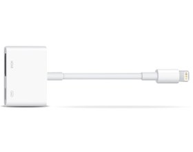 Resim Apple Lightning HDMI Digital AV Adaptörü Beyaz 