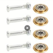 Resim 2 adet Seramik Kesici Yedek Rulman Kesme Tekerlekleri, Karbür Tungsten Alaşımlı Araç Bıçakları, Elektriksiz Manuel Seramik Kesme Makinesi Aksesuarları 22x6x6mm 