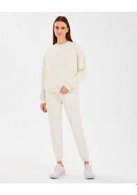 Resim Skechers W Essential Jogger Sweatpant Kadın Offwhite Eşofman Altı S242118-102 Beyaz 